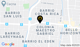Mapa de Frenos DoÑa Gloria en Managua