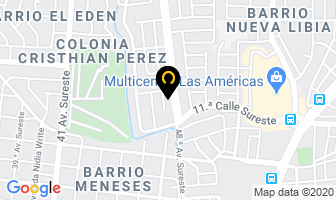 Mapa de Frigorificos Lanz en Managua