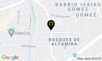 Mapa de Full Power Computer Systems en Managua