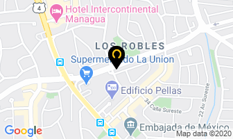 Mapa de Funeraria Monte De Los Olivos en Managua