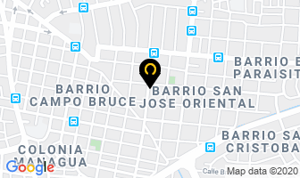 Mapa de Funeraria Santo Domingo en Managua