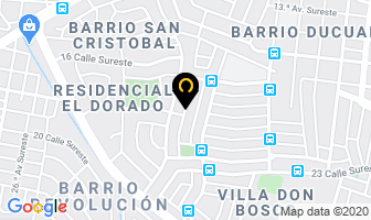Mapa de Fuzion De Colores en Managua