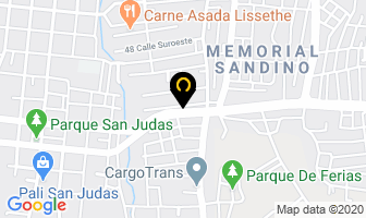 Mapa de Game Store en Managua