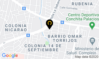 Mapa de General Financing S.a en Managua