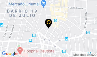 Mapa de Genesis Comercial en Managua