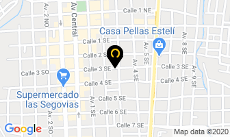 Mapa de Gimnasio Guido en Estelí