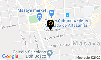 Mapa de Gimnasio Zeus en Masaya