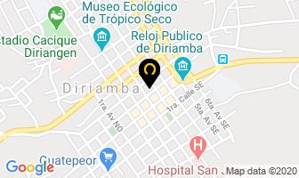 Mapa de Global English School en Diriamba