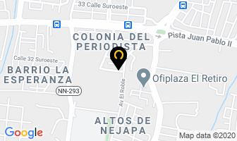Mapa de Globo Fiesta en Managua