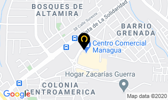 Mapa de GuilÁ Centroamerica en Managua