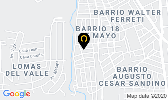 Mapa de Gypsum Obando en Managua