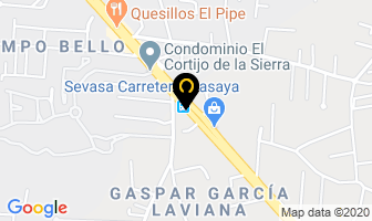 Mapa de Hamburguesas Flayers en Managua