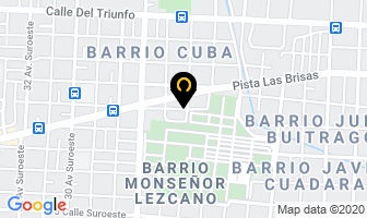 Mapa de Happy Fiesta en Managua