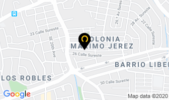 Mapa de Hasa Ingenieros en Managua
