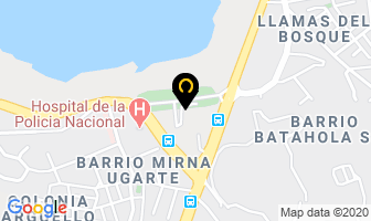 Mapa de Helados Frets en Managua