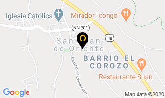 Mapa de Hilos Para Hamacas en Masaya
