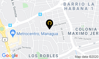 Mapa de Hospedaje Arco-iris en Managua