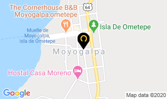 Mapa de Hospedaje Central en Moyogalpa