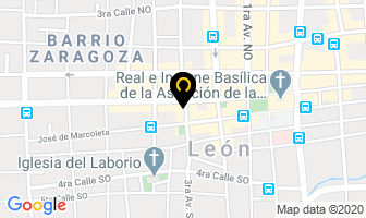 Mapa de Hospedaje Primavera en León