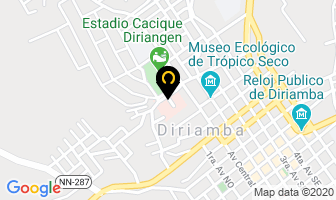 Mapa de Hospital Del Maestro en Diriamba