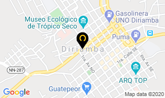 Mapa de Hospital San JosÉ en Diriamba