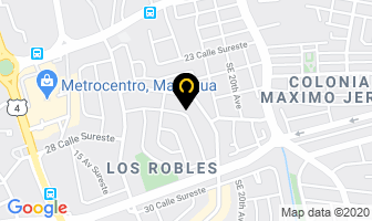Mapa de Hostal Doña Ida en Managua