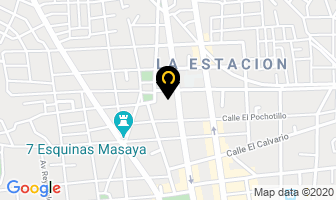 Mapa de Hostal Mi Casa en Masaya
