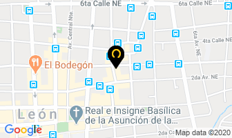 Mapa de Hostal Nicaro León en León