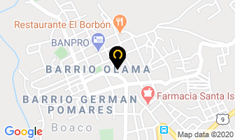 Mapa de Hotel Alma en Boaco