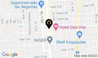 Mapa de Hotel Alpino en Estelí