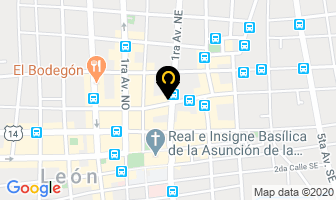 Mapa de Hotel Berlin en León