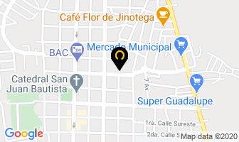 Mapa de Hotel Cafe en Jinotega