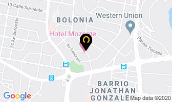 Mapa de Hotel Camila en Managua