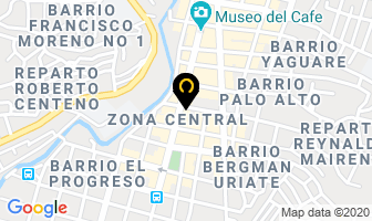 Mapa de Hotel Central en Matagalpa