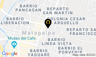 Mapa de Hotel E&v en Matagalpa