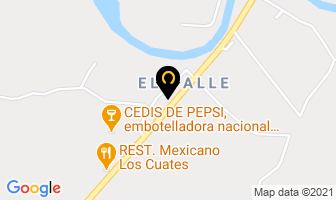 Mapa de Hotel El Valle en Jinotega