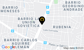 Mapa de Hotel Estrella en Managua