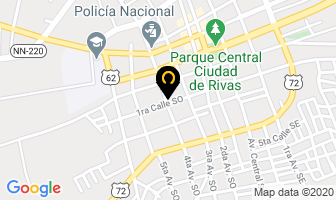 Mapa de Hotel La Mision en Rivas