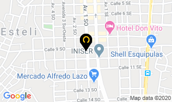 Mapa de Hotel Las Cornisas en Estelí