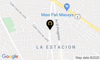 Mapa de Hotel Masaya en Masaya