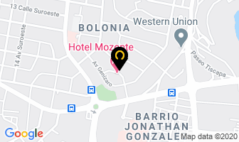 Mapa de Hotel Molinito en Managua