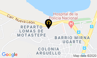 Mapa de Hotel Montezuma - Auto Hotel. en Managua