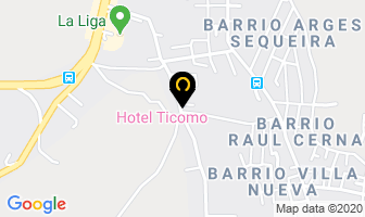 Mapa de Hotel Ticomo en Managua