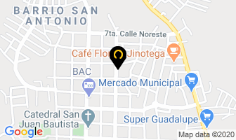 Mapa de Hotel Zoy en Jinotega