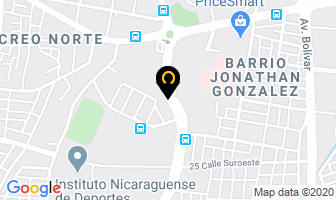 Mapa de Ideart Publicidad en Managua