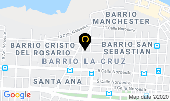 Mapa de Iglesia Cristo Agonizante Del Rosario en Managua
