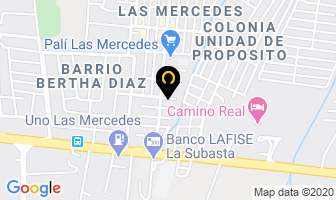 Mapa de Iglesia De Cristo En Las Mercedes en Managua