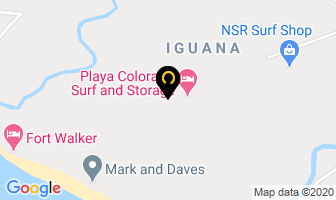 Mapa de Iguana Condo Hotel en Rivas