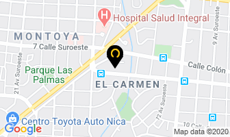 Mapa de Imfarsa en Managua