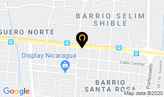 Mapa de Importadora Tokyo S.a en Managua